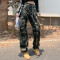 Custom Retro Camouflage Casual Pants|Custom High Street Straight Wide-leg Pants|Wholesale Autumn Cargo Pants