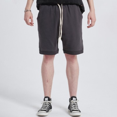 Stock High Street vintage loose cotton shorts men's cropped pants