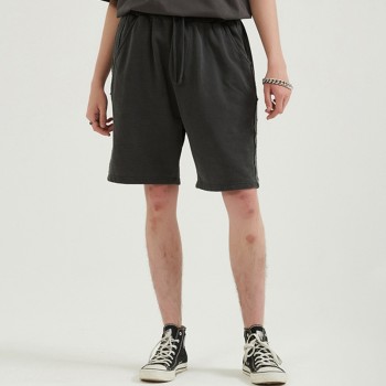 Stock high street style heavy leaven wash vintage men's casual shorts anti Mosaic fashion brand nickel shorts