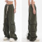 Custom Women's Cargo Panst| Women's Elastic Waist Track Pants | Custom Long Cargo Pants For Women's From Rainbow Touches