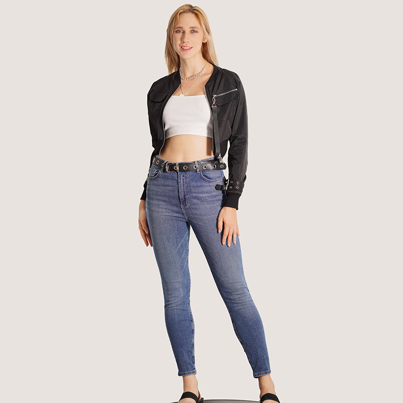 women's cropped jacket