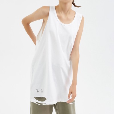 Wholesale Mens Blank Tank Top| High Street 100% Cotton Vest In Stock| Mens Casual Tank Top Hip Hop