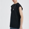 Wholesale Unisex Black Vest| 100% Cotton Hip Pop Vest In Stock| Mens Casual Gym Vest On Sale
