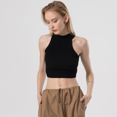 Custom Women Casual Tank Top | High Street Hip Hop Tank Top | Solid Color Street Dance Tank Tops