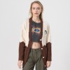 Custom Women's Medium Weight Sweater Coat|Button Sweater Coat|Embroidery Logo Sweater Coat|Simple Fashion Style Sweater Coat