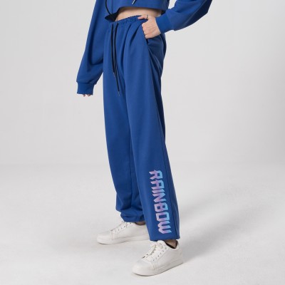 Custom Women Fashion Drawstring Sport Trousers | High Street Hip Hop Pant | Street Dance Casual Trousers