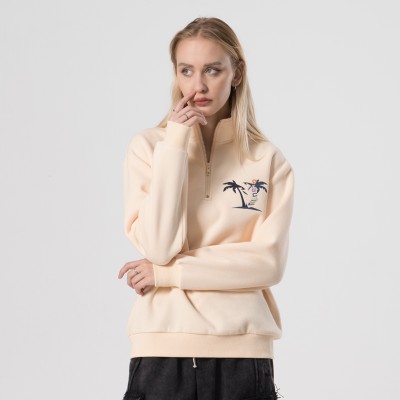 Custom Women's Causal Hoodie| 100% Cotton Fleece Winter Hoodie Manufacturer| Custom Embroidery Design Women's Hoodie