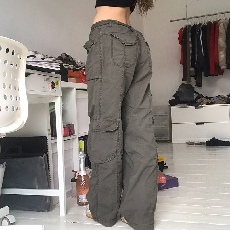 Custom Women's Retro Street Cargo Pants