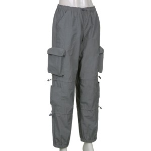 Custom  Multi Pocket Cargo Pants| Custom Autumn Fashion Cargo Pants| Wholesale Street Fashion Cargo Pants
