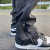 Pantalones de calle personalizados para hombre, personalidad de las cuatro estaciones | Pantalones casuales con cremallera en la pierna | Pantalón cargo de tubo recto Micro Spring