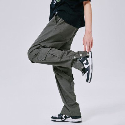 Custom Men High Arcade Machine Pant | Match Straight Tube Cargo Pants | Casual Trendy Slacks