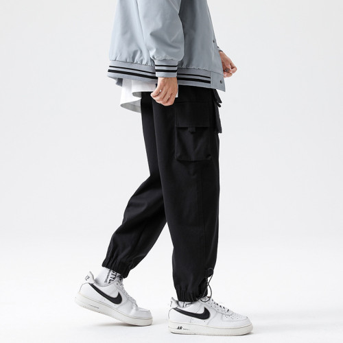 Custom Men Japanese Overalls Pant | Large Pocket Loose Slacks | Casual Trendy Cargo Pant