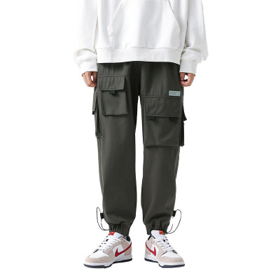 Custom Men Japanese Overalls Pant | Large Pocket Loose Slacks | Casual Trendy Cargo Pant