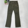 Custom Women's High Street Cargo Pants| Custom Multi-pockets Cargo Pants| Wholesale Fashion Casual Cargo Pants