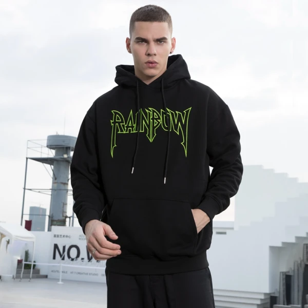 Mens High Street Hoodie Manufacturer| Custom Mens 100% Cotton Oversized Hoodie| 2022 New Chinese Dragan Print Hoodie For Men