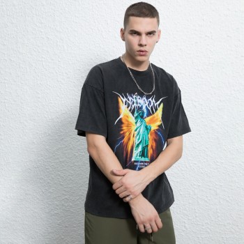 Custom Men's Special Pattern Top | Street Dance Hip Hop T Shirt | Custom Men's High Street T-Shirt
