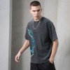 Custom Men's Spring Summer Casual Top | Custom Men's Skateboard T Shirt | Street Dance Hip Hop T Shirt