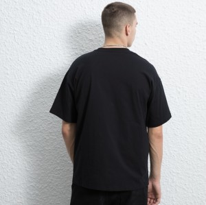 Custom Men's High Street Short Sleeve T Shirts| Custom 100% Cotton T Shirts|Wholesale Printing T Shirts