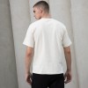 Top liso con hombros caídos personalizado para hombre | Camiseta deportiva de moda simple | Camiseta holgada informal de calle principal