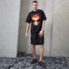 Benutzerdefinierte bedruckte Kurzarm-T-Shirts für Herren| Kundenspezifische T-Shirts aus 100 % Baumwolle | Hip-Pop-T-Shirts im Großhandel