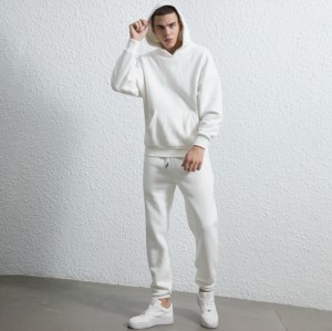 Wholesale Men's Hoodie Tracksuit| 100% Cotton Mens Blank Sports Suit In Stock| Fast Delivery Tracksuit For Men