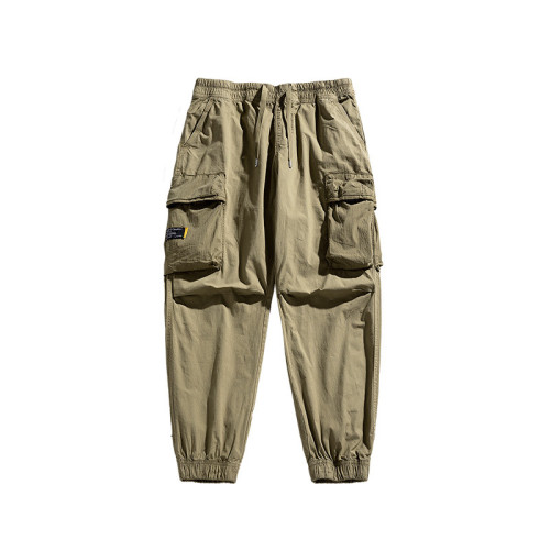 Custom Men's Retro Casual Cargo Pants| Custom High Street Cargo Pants| Wholesale Hip-pop Cargo Pants