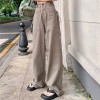 Custom Women's American Retro Cargo Pants| Custom High Street Fashion Cargo Pants| Wholesale Hip-pop Dance Cargo Pants