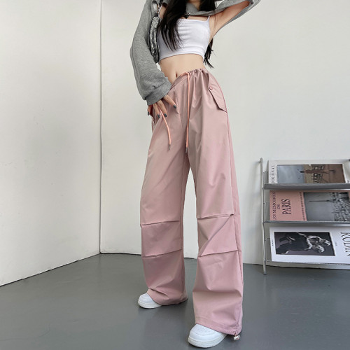 Custom Women's Retro Cargo Pants| Custom High Street Cargo Pants| Wholesale Fashion Cargo Pants