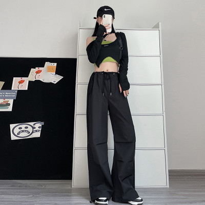 Custom Women's Retro Cargo Pants| Custom High Street Cargo Pants| Wholesale Fashion Cargo Pants