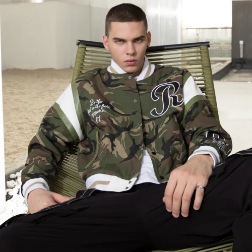 Custom Men's Fashion Jacket|Custom 3D Digital Print Jacket|Cool Leather Patch LOGO Jacket|Embroidery LOGO Jacket For Men