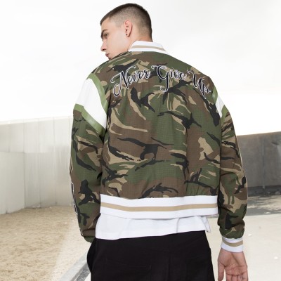 Custom Men's Fashion Jacket|Custom 3D Digital Print Jacket|Cool Leather Patch LOGO Jacket|Embroidery LOGO Jacket For Men