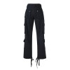 Custom High Street Cargo Pants| Women's Wid Leg Pants|Multi Pockets Cargo Pants For Lady