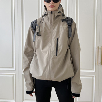 Custom American Vintage Winderbreaker| Custom Women's Autumn Winderbreaker| Wholesale Waterproof Mountaineering Winderbreaker