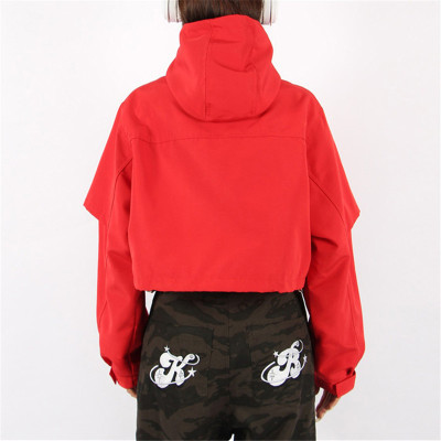 Custom American Short Winderbreaker| Custom Women's Vintage Winderbreaker| Wholesale Zipper Winderbreaker