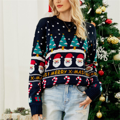 Womens Christmas Sweaters Manufacturer| Outdoor Fashion Sweaters For Women| Autumn And Winter Warm Pullover Sweaters
