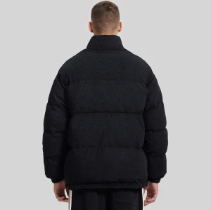 Custom Men's Waffle Cotton Coat| Custom Winter Thickened Cotton Coat| Wholesale Loose Solid Color Cotton Coat