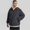 Custom Men's Embroidered Cotton Coat| Custom Winter Loose Warm Cotton Coat| Wholesale Casual Sports Cotton Coat
