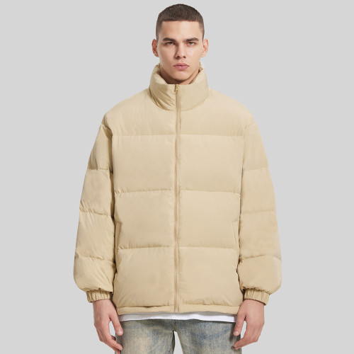 Custom Men's Winter Warm Thickened Cotton Coat| Custom American Street Cotton Coat| Wholesale Casual Cotton Coat