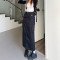 Custom Women's Retro Tooling Skirt | New High Waist Thin Design Straight Tube Skirt | Sweet Spicy Midi Skirt