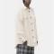 Custom Men's Corduroy Shirt| Custom Loose Casual Long-sleeved Shirt| Wholesale American Lapel Retro Shirt