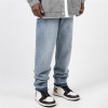 Benutzerdefinierte Frühling Herbst neue Jeans für Herren | Lockere, gerade Hose im Raw-Edge-Design | American Casual Trend All-Match-Hose