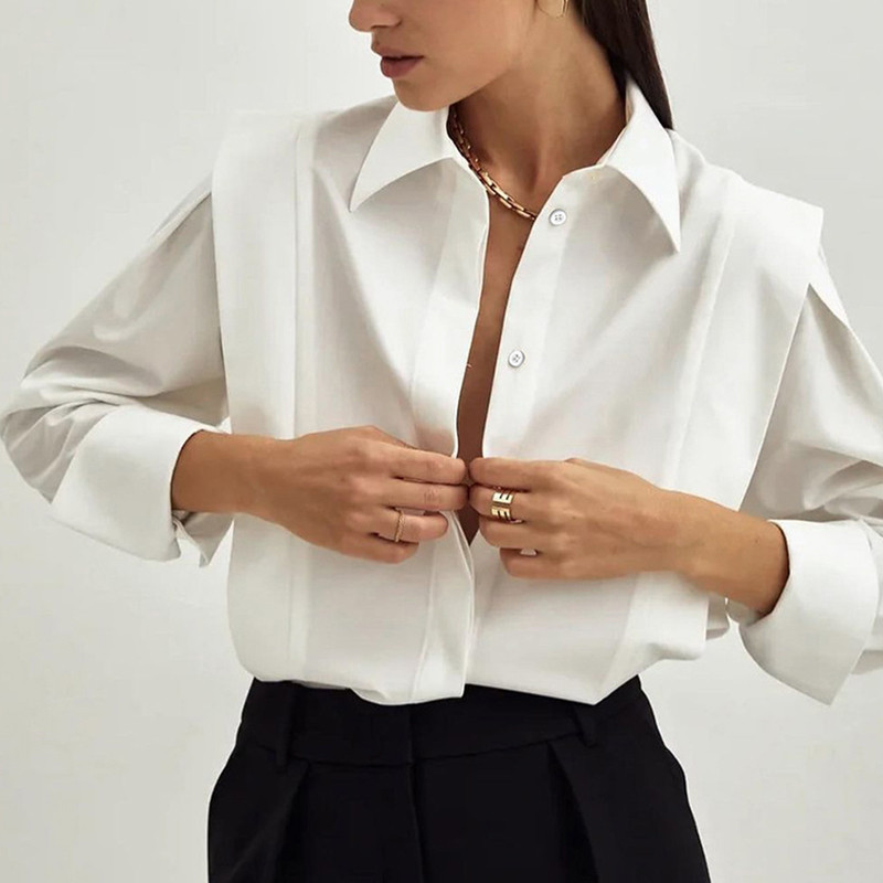 Chemises d'épaule à angle droit pour femmes personnalisées