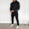 Custom Men's Fashion Tracksuit| Europe And USA Men's New Autumn And Winter Suits Hooded Stitching Running Training Fitness Youth Sports Suits For Men