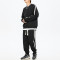 Custom Men's Fashion Sweatsuit| Autumn&Winter Casual Sweatsuit| Men Loose Fit Sweasuit Without Hood| Side Stripe Design Sweatsuit For Men