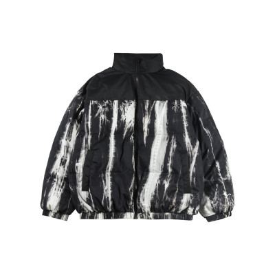 Benutzerdefinierte Damenmode Mantel| Jacke mit Puffer-Effekt aus Baumwolle| Cardigan mit Batik-Reißverschluss und Kapuze| 2022 Winter Trendiger Mantel für Frauen