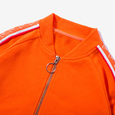 Custom Kids Solid Color Zipper Two Pieces Set | High Street Hip Hop Set | Casual Trendy Sport Two Pieces Set