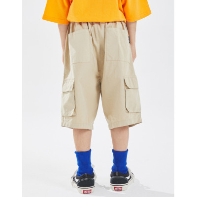 Custom Kids' Hip-pop Shorts| Custom Big Pockets Shorts| Wholesale Casual Shorts