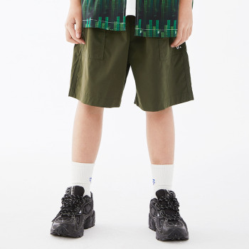 Custom Kids' Vintage Shorts| Custom Loose Fit Shorts| Wholesale Hip-pop Shorts