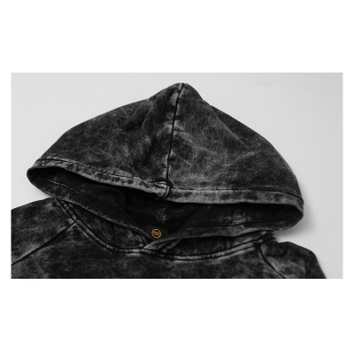 Custom Kid Sport Loose Drawstring Hoodie Set | High Street Fashion Set | Hip Hop Casual Hoodie Two Pieces Set