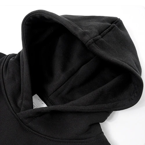 Conjunto personalizado de hip hop para niños de High Street | Conjunto de moda informal de baile suelto | Conjunto de dos piezas con capucha de color sólido